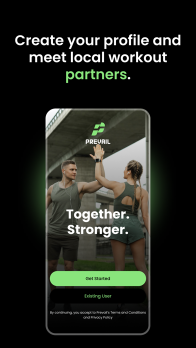 Prevail - work out together Screenshot