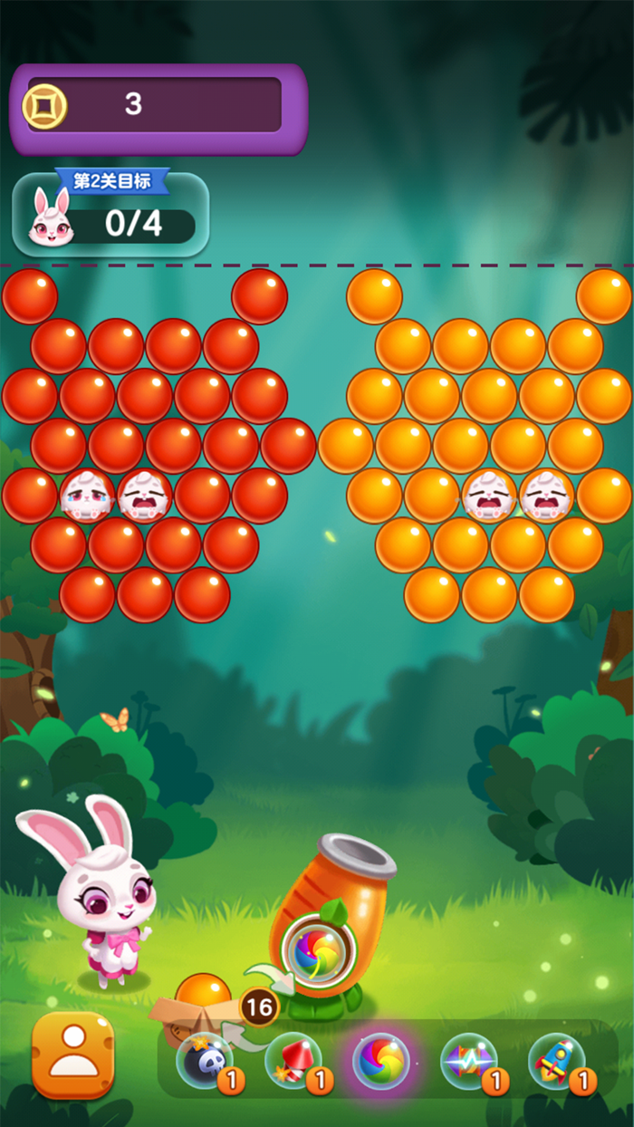 开心泡泡龙-益智游戏