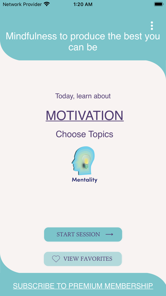 #3. Mentality, The Mindfulness App (iOS) 由: The Docs Around the Clock