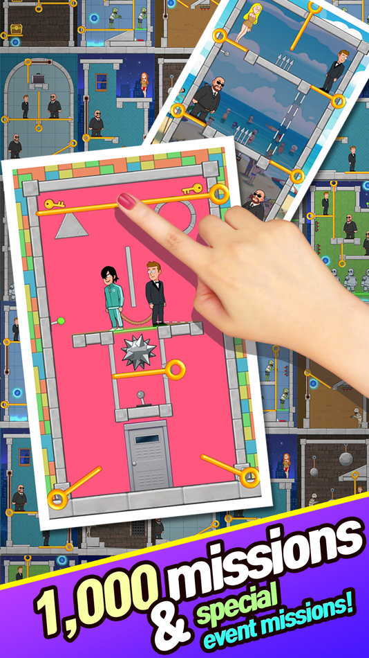 #3. Puzzle Spy : Pull the Pin (iOS) 由: Springcomes Co., Ltd.