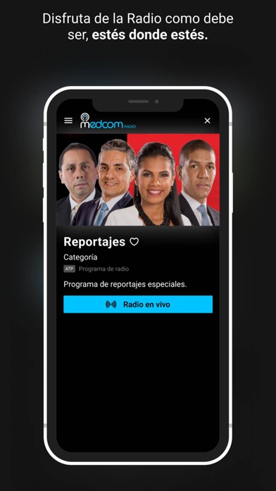 Medcom Radio Screenshot