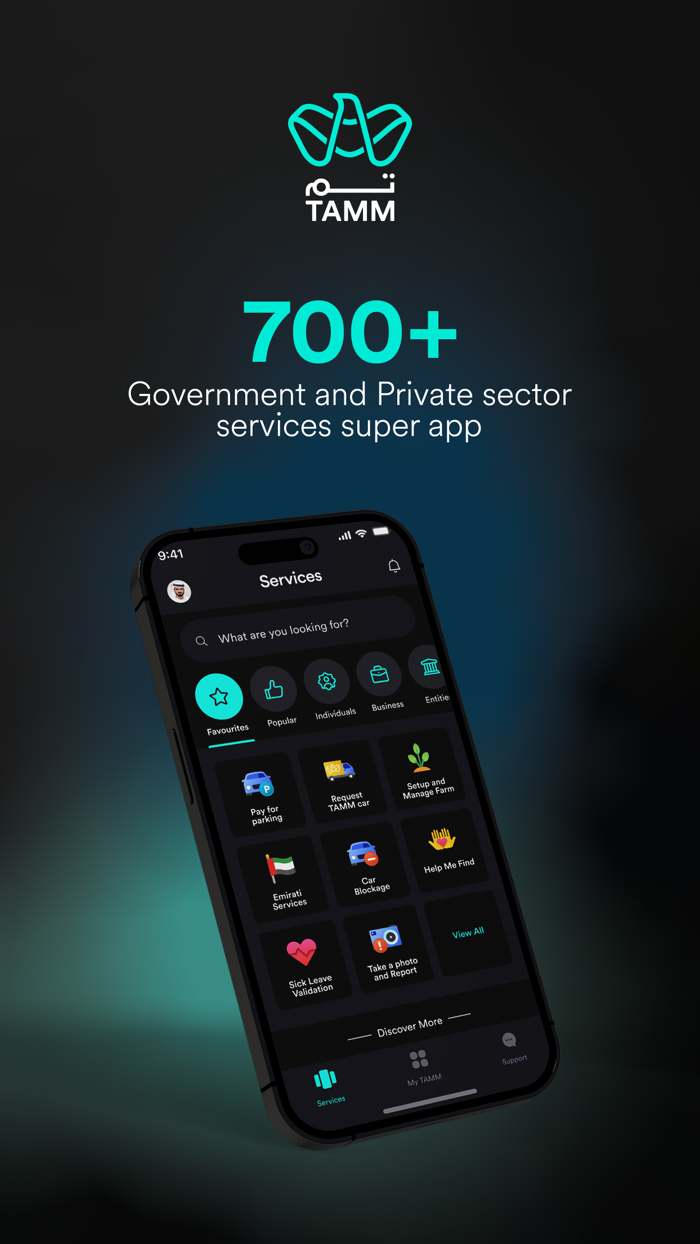 TAMM - Abu Dhabi Government