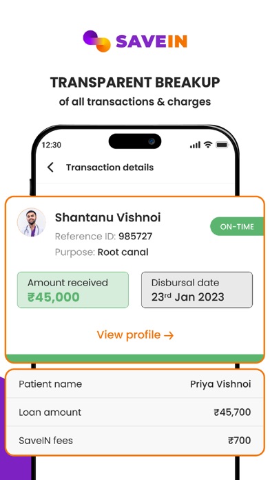 SaveIN for Healthcare Business Screenshot
