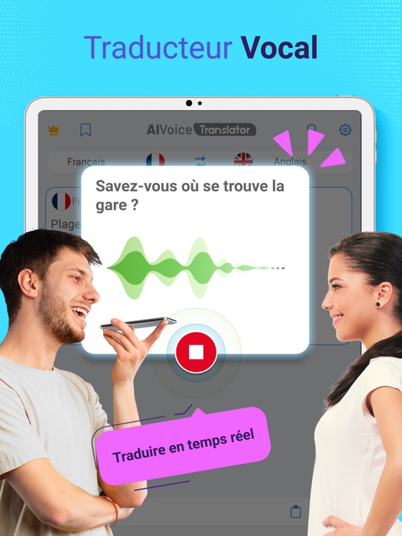 Screenshot #4 pour AI Traducteur Vocal Traduction