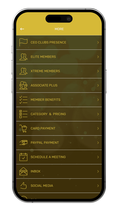 CEO Clubs Screenshot