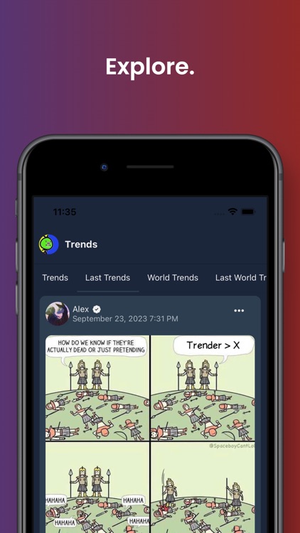 Trender - Social Network