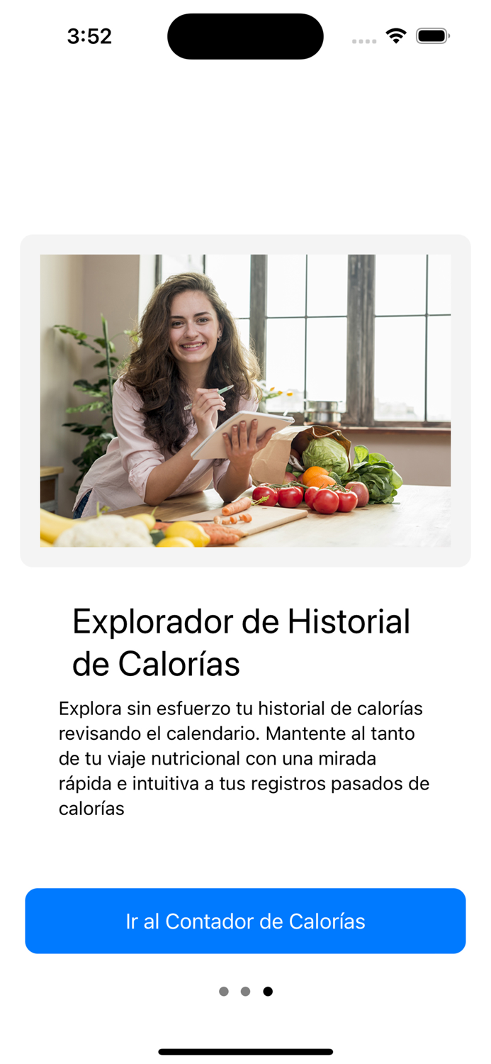 Contador de calorias .