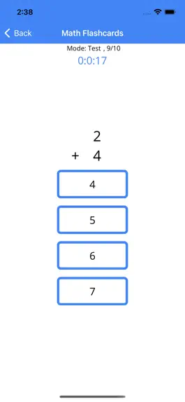 Game screenshot Math Flashcards. hack