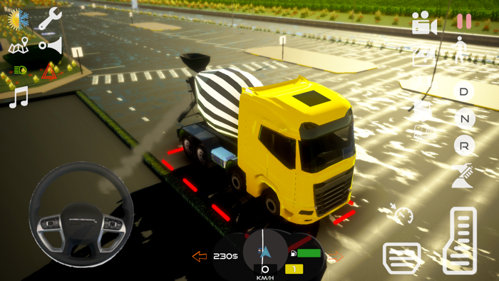 Euro Truck Simulator Mixer 3D