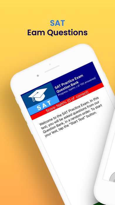 SAT Practice Exam Screenshot