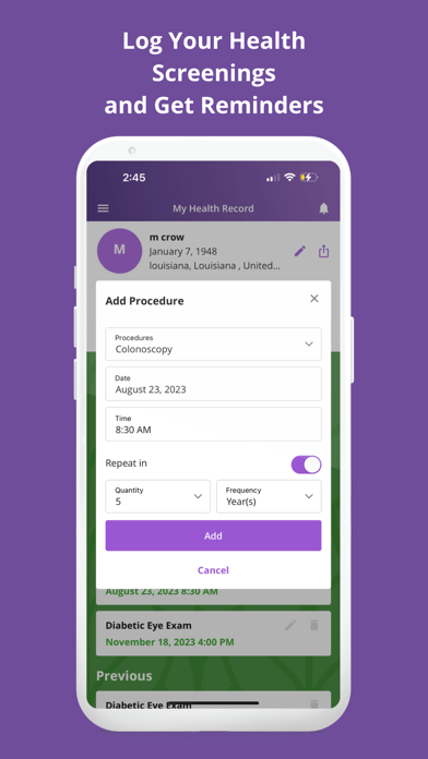 VitalOp Wellness Screenshot