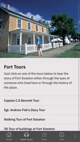 Game screenshot Fort Sisseton Park Guide apk