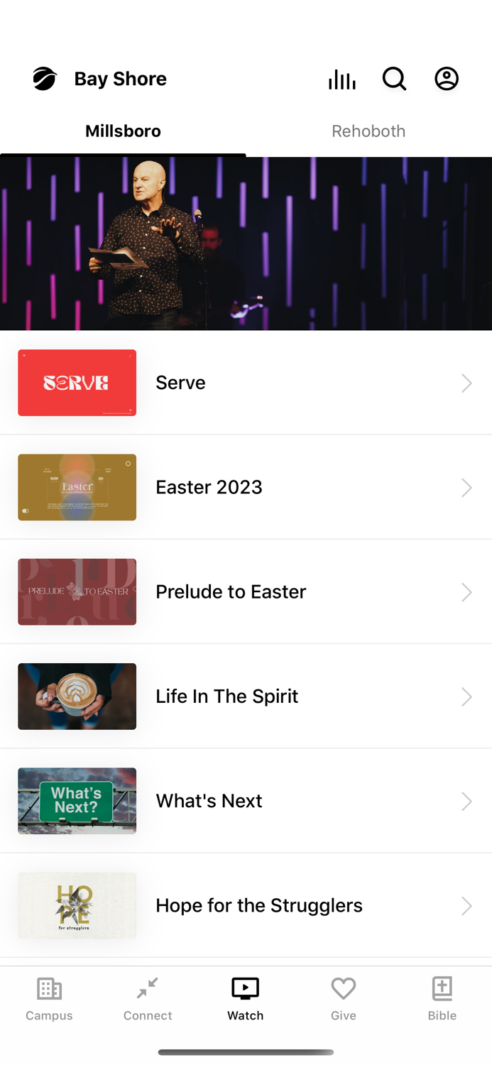 Bay Shore Church App