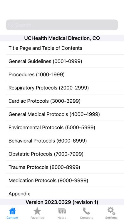 UCHealth DEM IMD Protocols