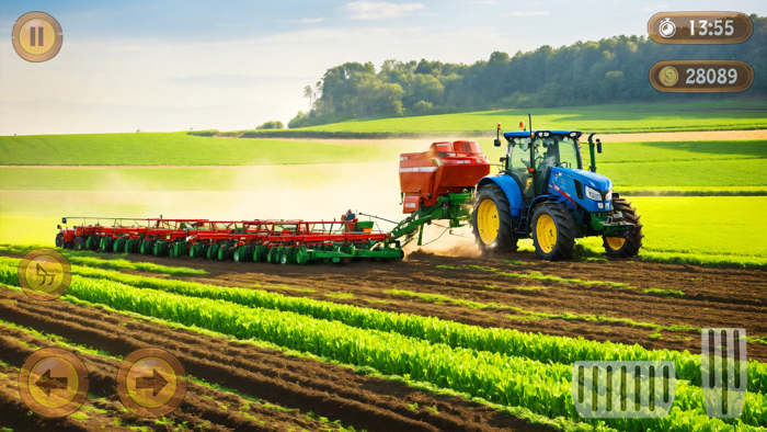 Tractor Farming Driving Games