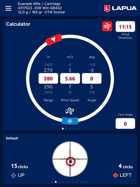 Screenshot #6 pour Lapua Ballistics