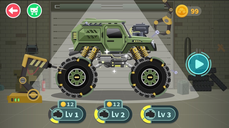 Monster Truck Games for kids screenshot-7