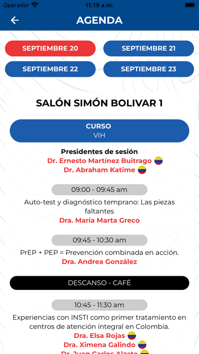 XVI Congreso CCEI Screenshot