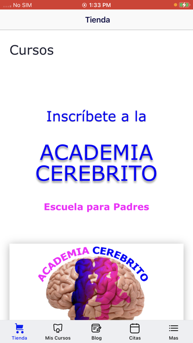 Academia Cerebrito Screenshot