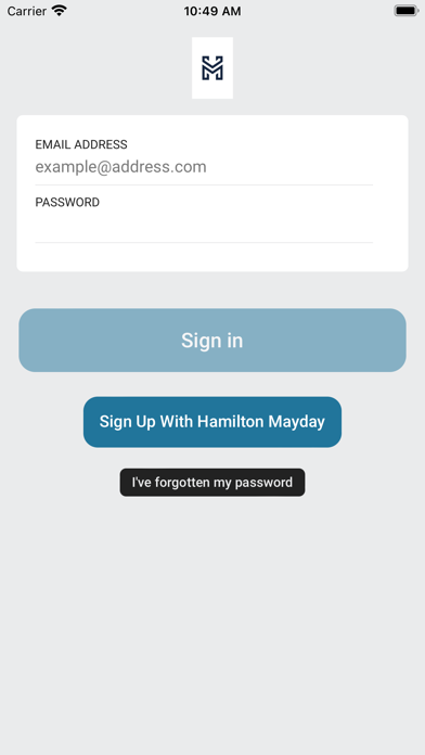Hamilton Mayday Screenshot