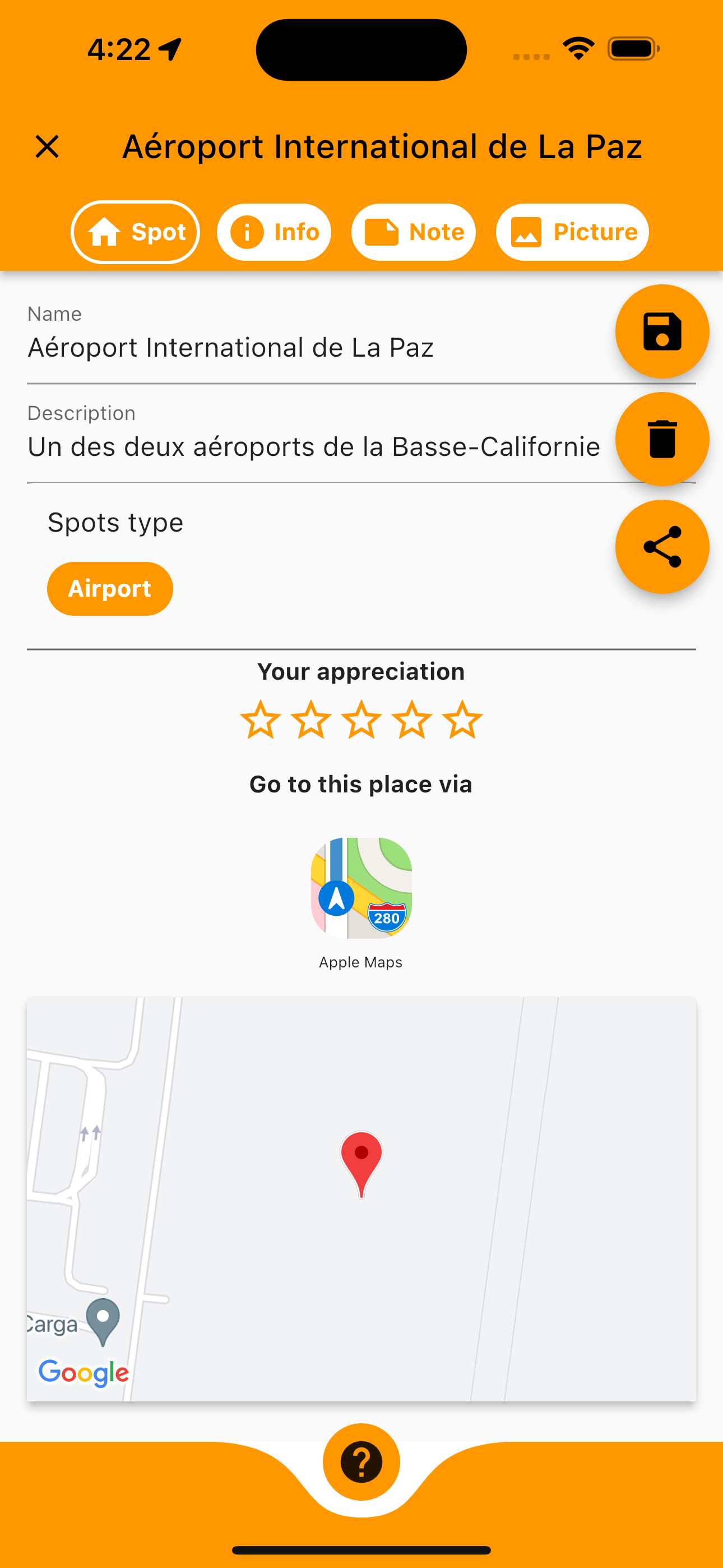 SaveMySpot