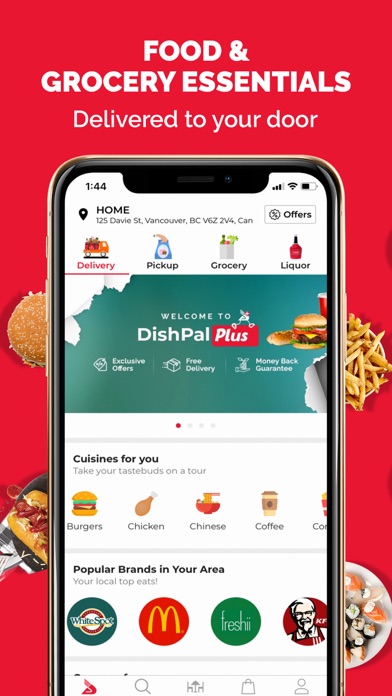 DishPal - Food Delivery App Screenshot