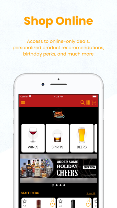 Doti Liquors Screenshot 1 - AppWisp.com Doti Liquors Screenshot 1 - AppWisp.com