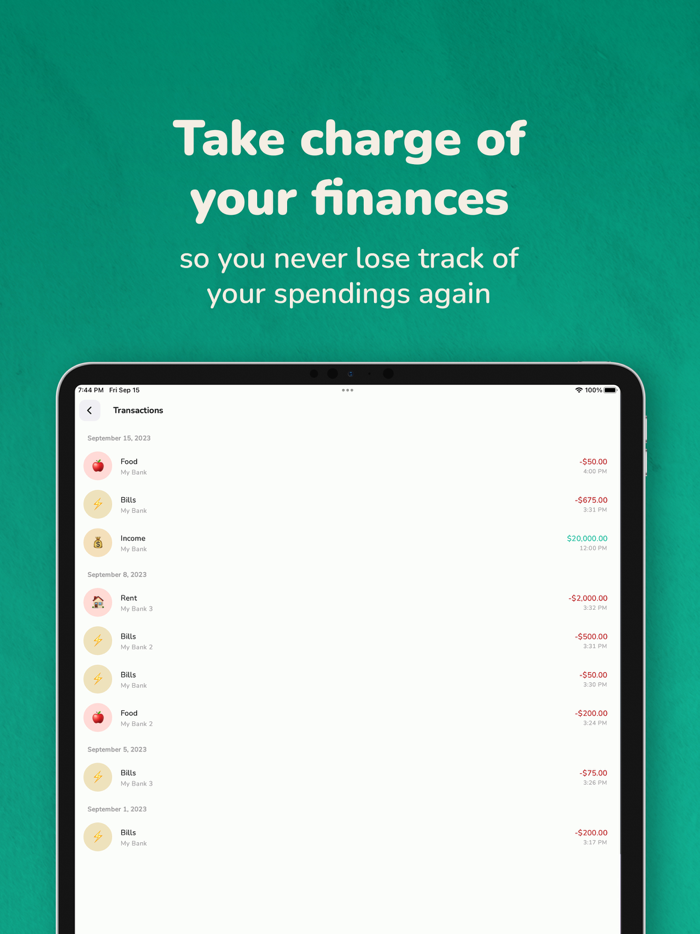 Moneyfest Track and Budget