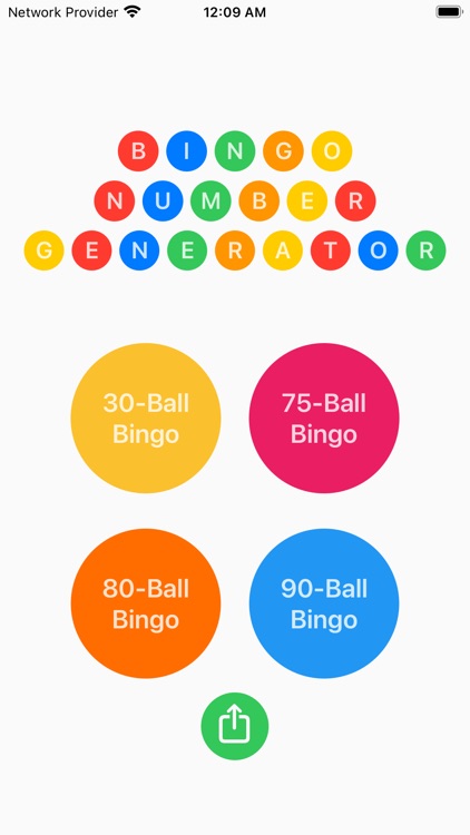 MriGa Bingo Number Generator