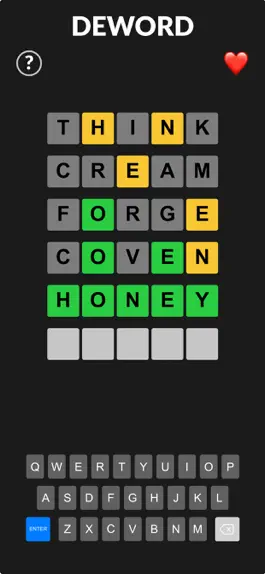 Game screenshot Deword - Word Decode apk