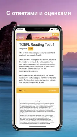 Game screenshot TOEFL Reading Test PRO hack