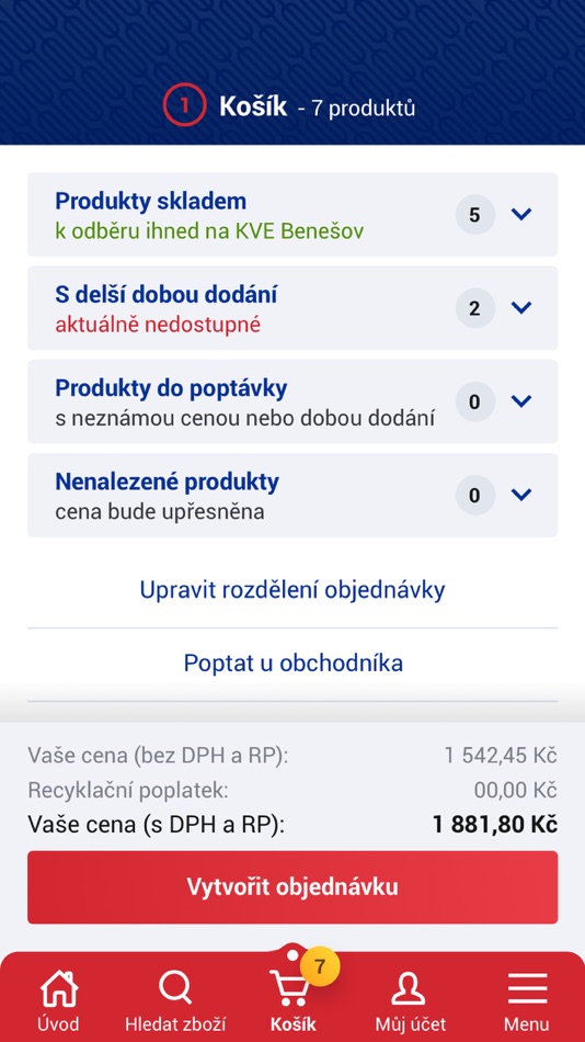 #8. B2B e-shop (iOS) 由: K & V ELEKTRO a.s.