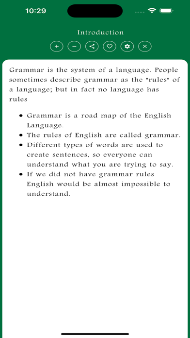 Simple English Grammar Screenshot