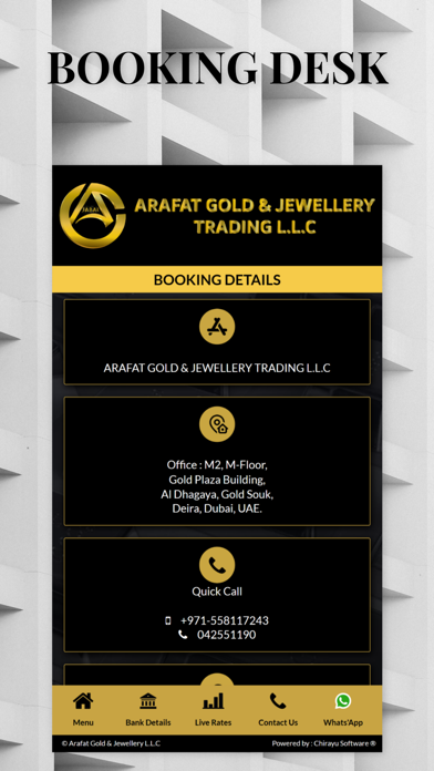 Arafat Gold And Jewellery Screenshot