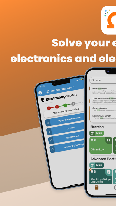 ElectroMaster App Screenshot