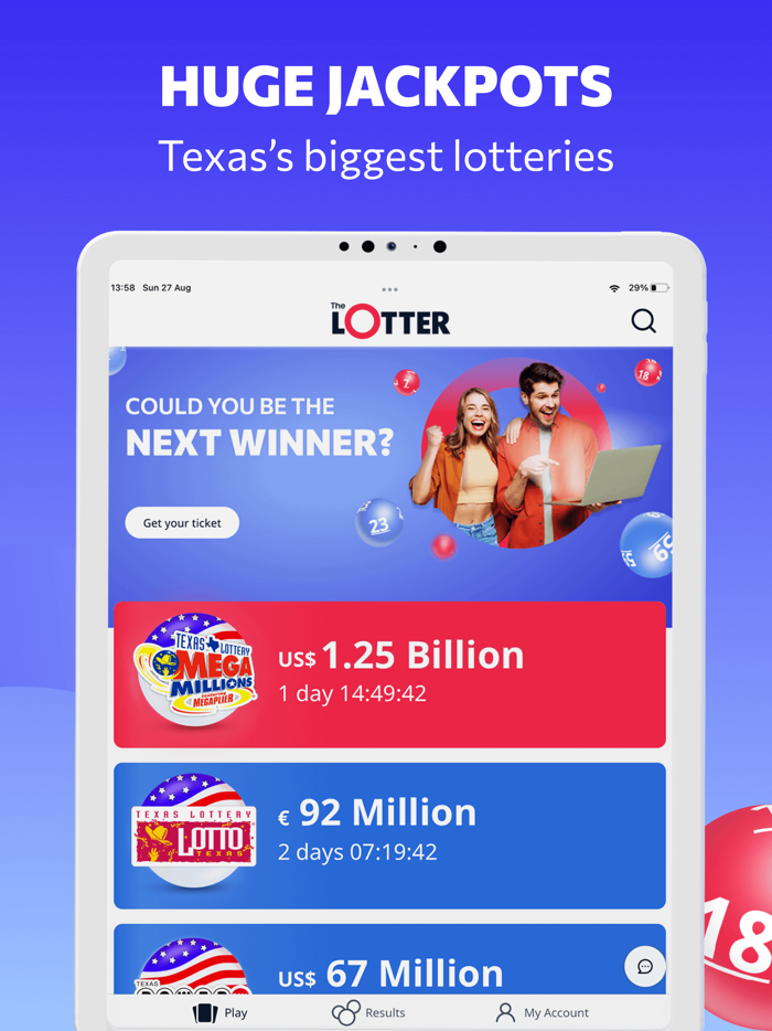 theLotter Texas Play Lottery