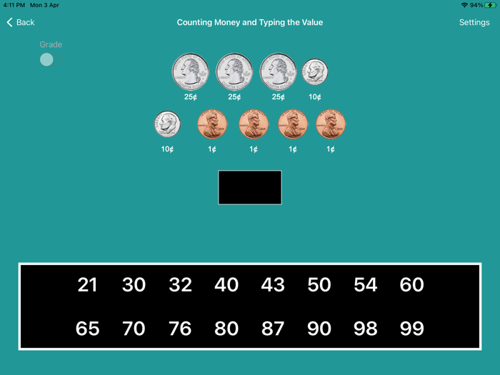 Counting and Typing US