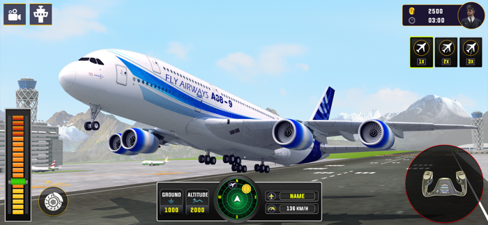 City Airplane Simulator Games