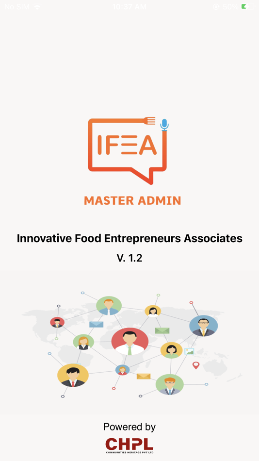 #1. Master Admin IFEA (iOS) Podle: Communities Heritage Private Limited
