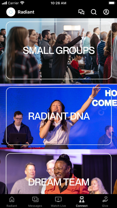 Radiant Church KC Screenshot