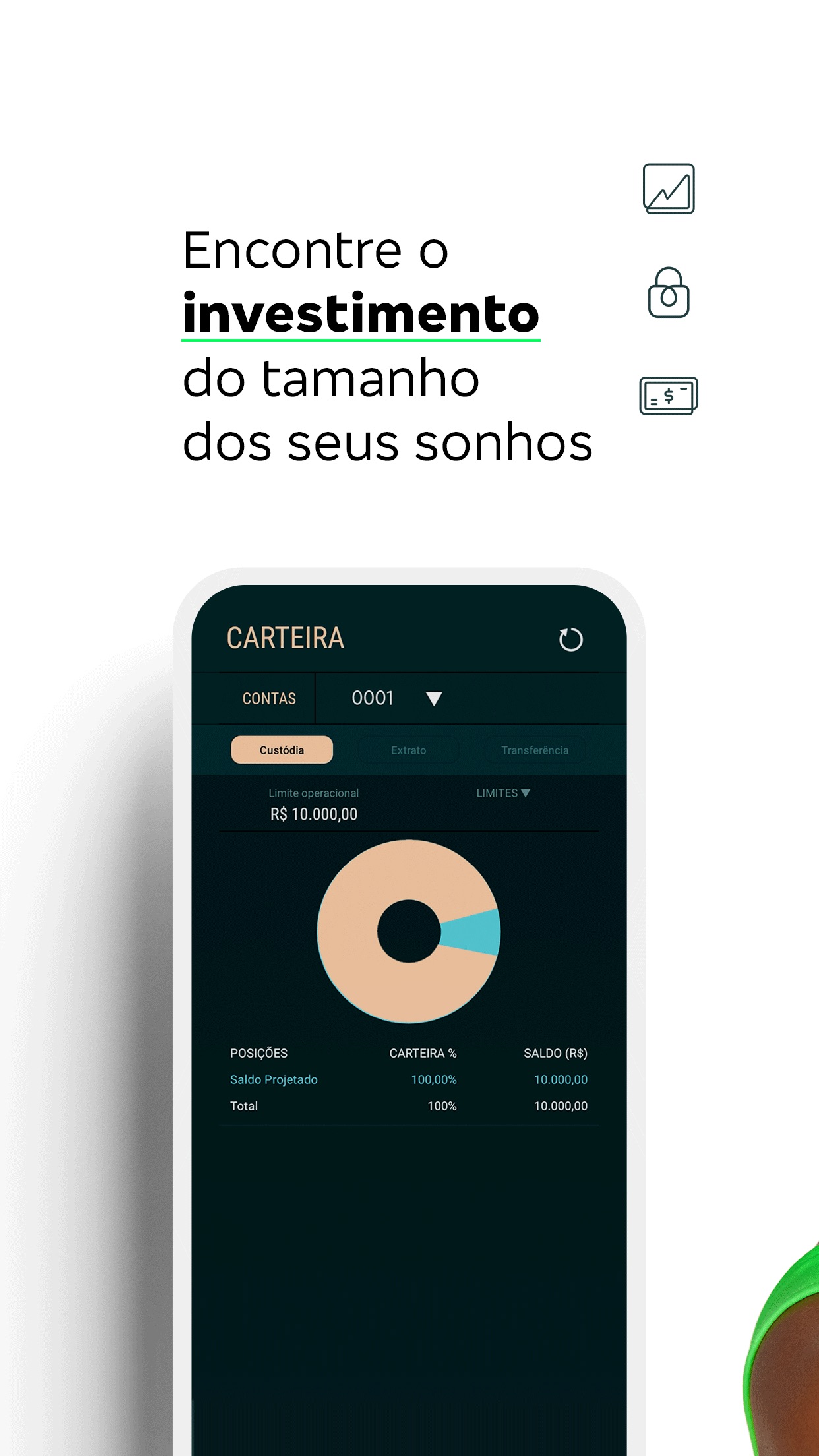 Screenshot do app Next: Conta Digital e Cartão
