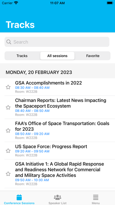 Commercial Space Week Screenshot