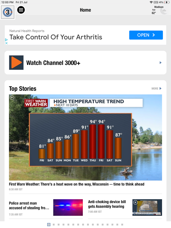 Channel 3000  News 3 Now