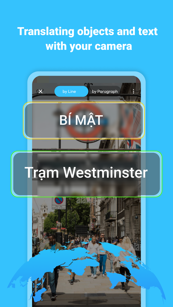 Camera Image Machine Translate