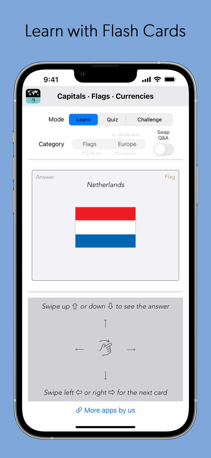 Capitals Flags and Currencies