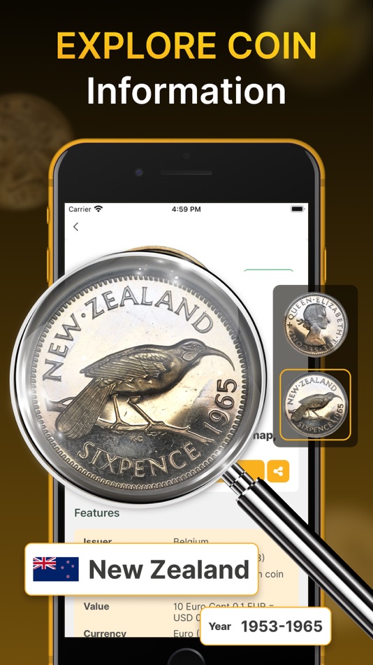 #3. Coin Identifier - Coin Value (iOS) 来自: Fuentech Company Limited