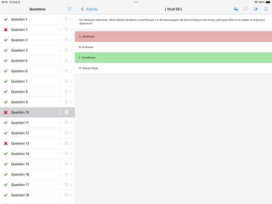 AANA Education Edge iPad screenshot 7 - Education app