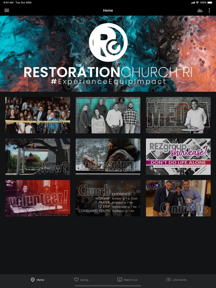 Restoration Church RI