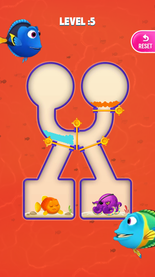 #3. Fishdom Puzzle 3D - Pin Rescue (iOS) 由: Trang Ngoc