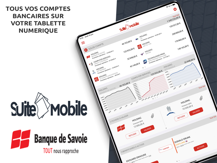 Suite Mobile Banque de Savoie